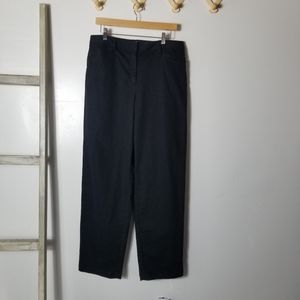 TALBOTS WOMEN'S BLACK STRETCH DRESS PANTS SIZE 14
